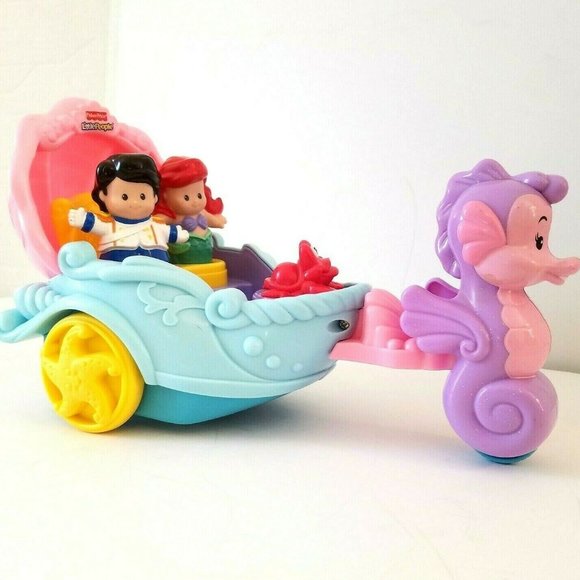 little people ariel carriage